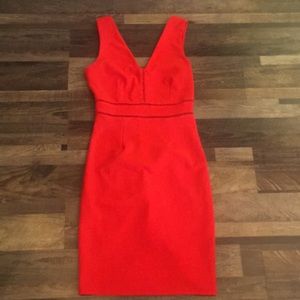 Orange dress size medium
